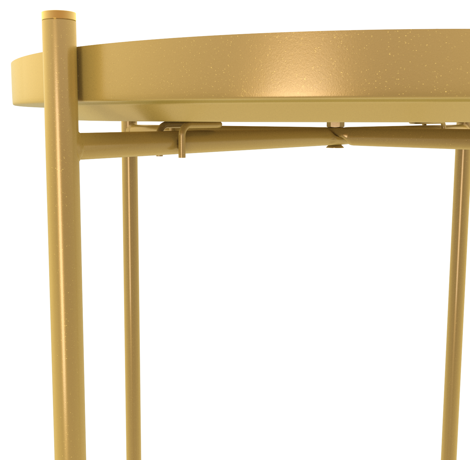 Столик кофейный Sheffilton 52x37.2 см цвет золото - фотография № 10