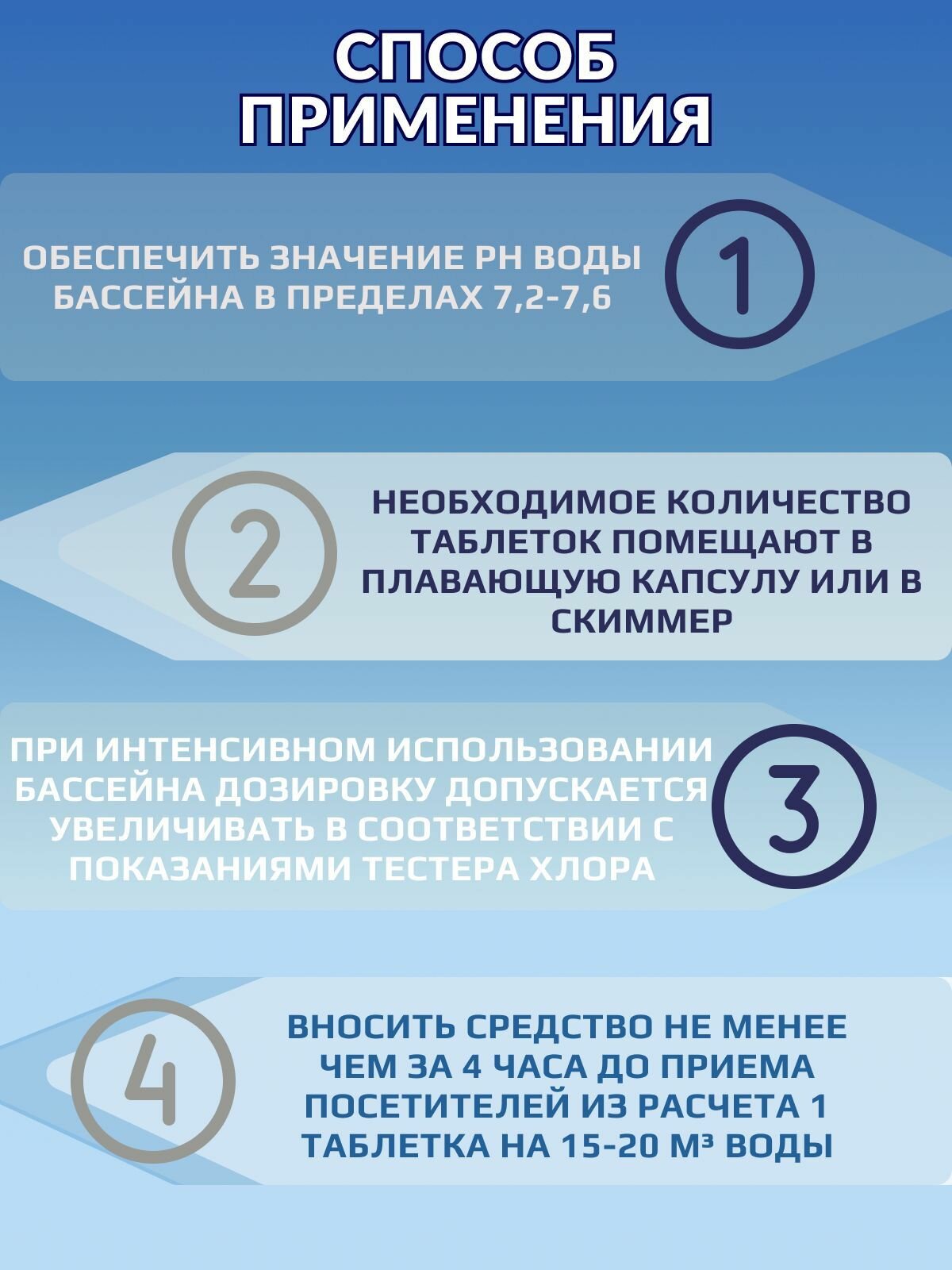 Дезинфектор МСХ (медленный стаб. хлор в таблетках 200 г.) 0.6 кг. - фотография № 3