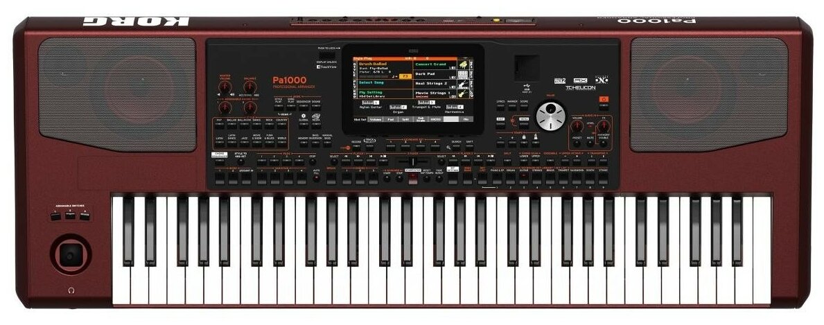 Синтезатор KORG Pa1000 коричневый