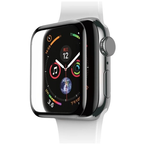 Защитное стекло COTEetCI Full Glue Glass для Apple Watch Series 4 44mm, clear