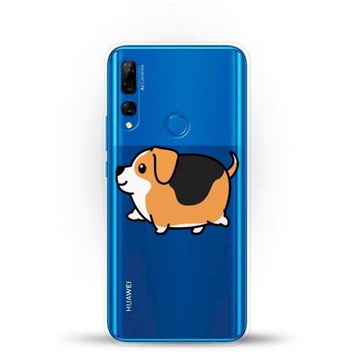 фото Силиконовый чехол толстый бигль на huawei y9 prime (2019) andy & paul