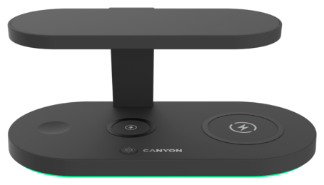 БЗУ CANYON WS-501, 5in1 Wireless charger, Black