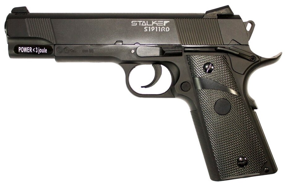 Пневматический пистолет Stalker S1911RD (colt) 4,5 мм