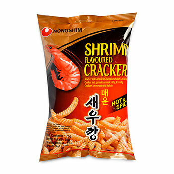 Чипсы Nongshim Острая креветка