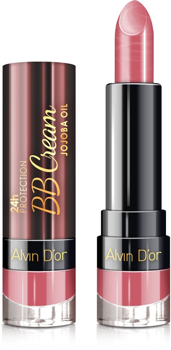 Alvin D'or, Губная помада 24h BB Cream (тон 01 Розовый нюд)