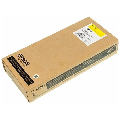 Картридж Epson C13T596400, 350 стр, желтый