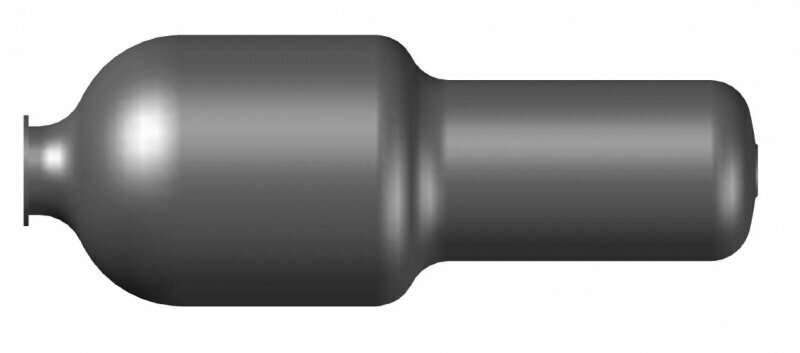 Мембрана для гидроаккумулятора EPDM 80/100LT-80 (F0A0267) SeFa диаметр горловины внутрений 80 / диаметр горловины внешний 110
