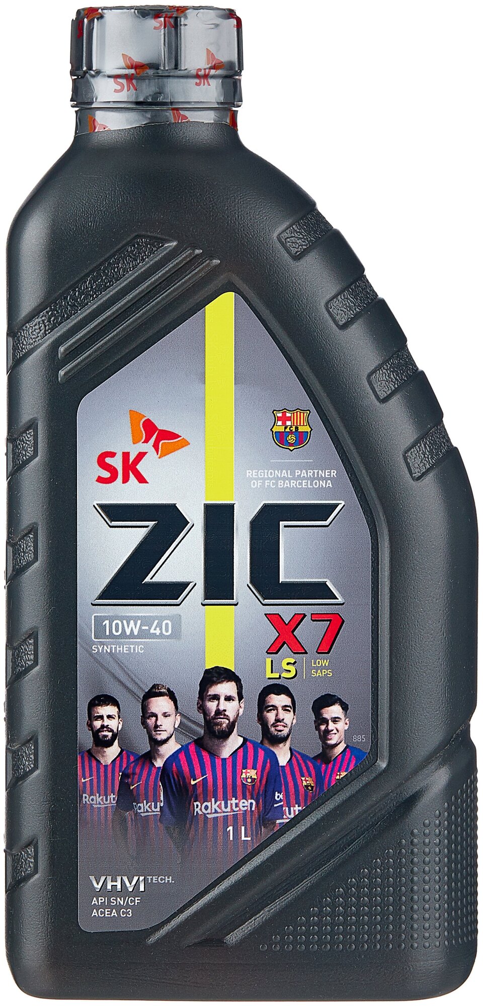 Синтетическое моторное масло ZIC X7 LS 10W-40