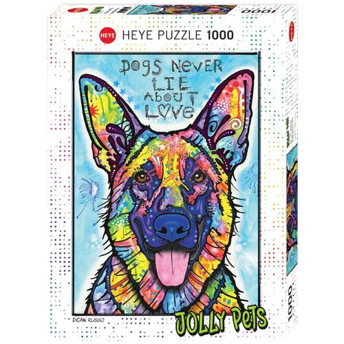 Пазл Heye Jolly Pets Верный друг, Russo (29732), 1000 дет. пазл hatber верный друг 60пз5 22138 60 дет