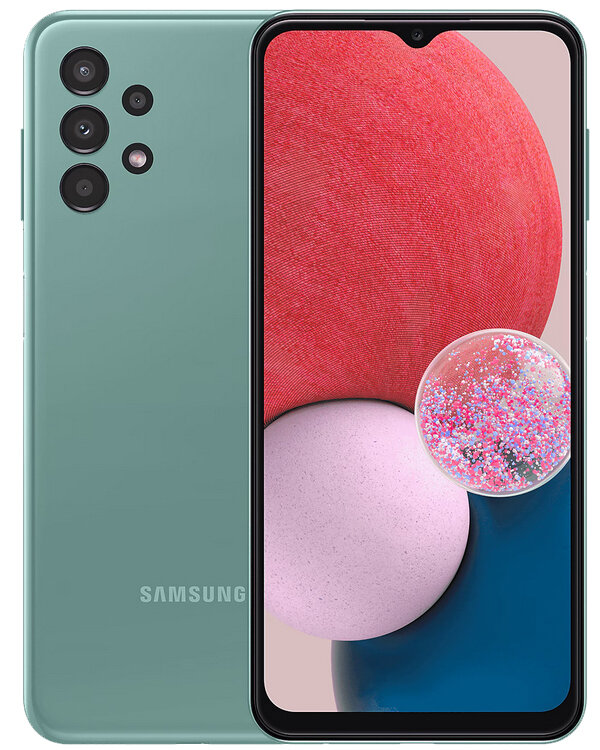 Смартфон Samsung Galaxy A13 4/128 ГБ, Dual nano SIM, зеленый