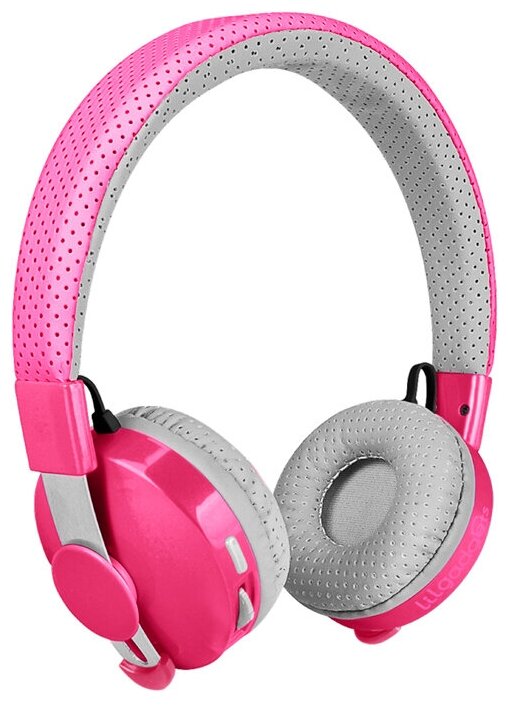 Детские беспроводные наушники LilGadgets Untangled Pro Pink Bluetooth