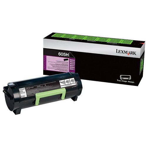 Картридж Lexmark 60F5H00/60F5H0E, 10000 стр, черный тонер картридж e line 605h для lexmark mx310 mx410 чёрный 10000 стр