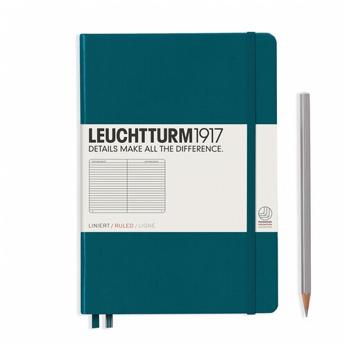 Записная книга Leuchtturm1917 359692 океан A5, 124 листа