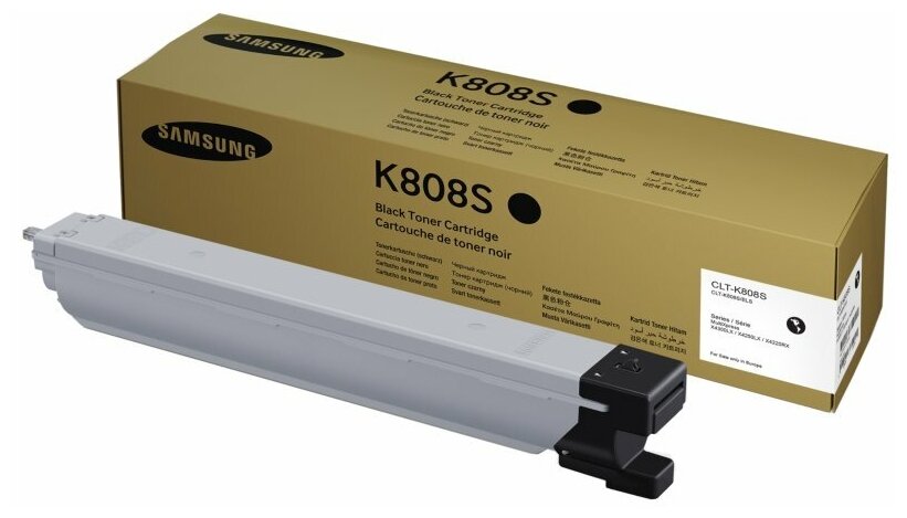 Тонер-картридж Ss601a Samsung Clt-k808s Black Toner Cartridge .