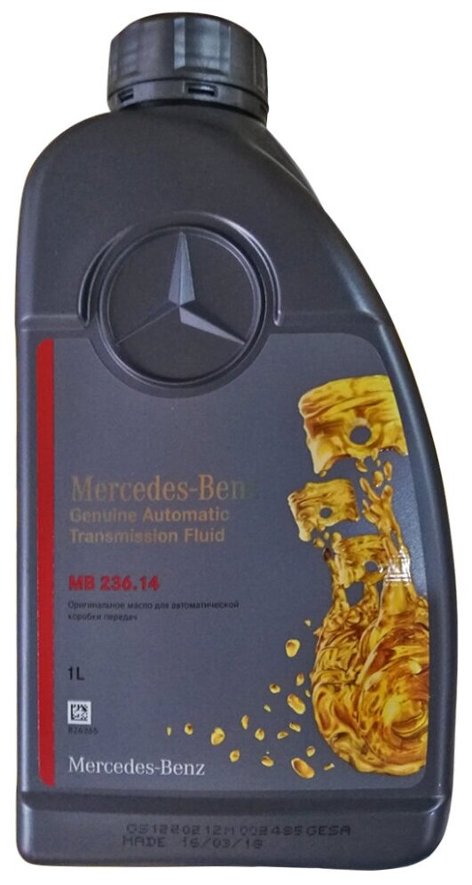 Масло трансмиссионное Mercedes-Benz ATF MB 236.14, 1 л