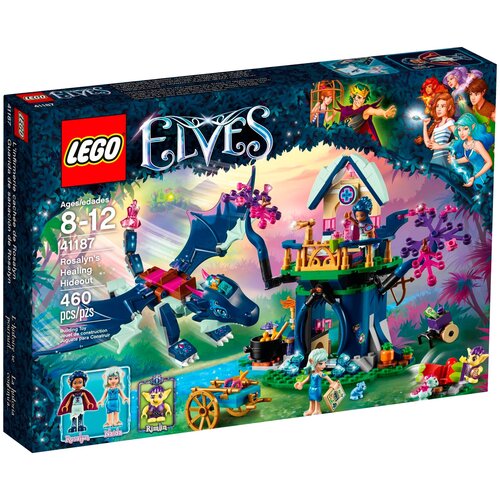 Конструктор LEGO Elves 41187 Тайная лечебница Розалин, 460 дет. конструктор lego elves 41176 тайный рынок 691 дет
