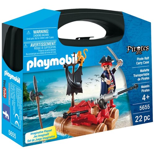 Конструктор Playmobil Pirates 5655 Пиратский плот, 22 дет. конструктор playmobil pirates 5655 пиратский плот 22 дет