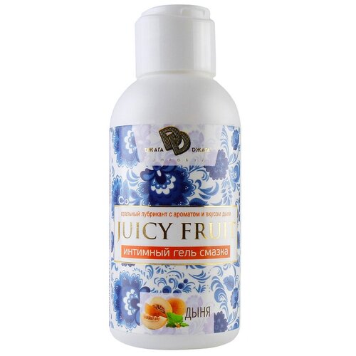 Гель-смазка Dжага Dжага Juicy Fruit, 125 г, 100 мл, фруктовый, 1 шт. гель смазка dжага dжага juicy fruit клубника 50 мл клубника 1 шт