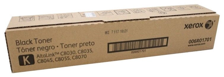 Тонер-картридж XEROX AltaLink C8030/8035/8045/8055/8070 черный (26,0K) (006R01701)