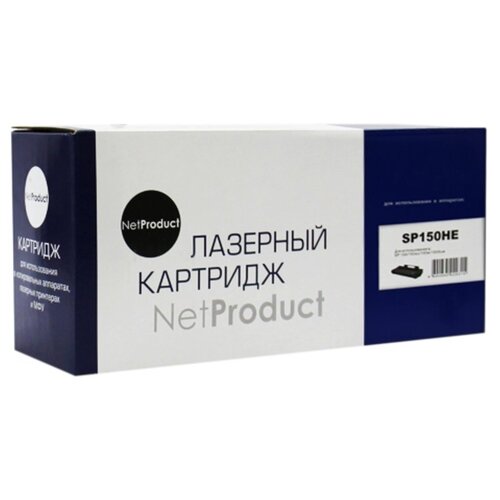 Картридж NetProduct N-SP150HE, 1500 стр, черный картридж netproduct n sp150he 1500 стр черный