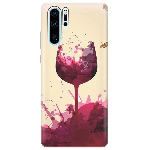 Чехол - накладка ArtColor для Huawei P30 Pro с принтом Летнее вино чехол накладка artcolor для huawei p30 с принтом штопор и вино