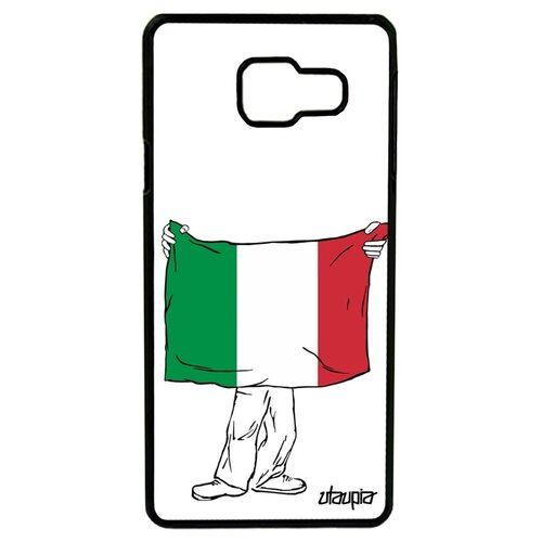 фото Чехол для мобильного galaxy a3 2016, "флаг италии с руками" страна государственный utaupia