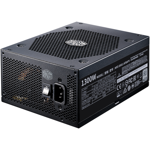 Блок питания Cooler Master V1300 Platinum черный BOX new 2pcs 75mm t128015sh 4pin 49 46 17mm 0 32amp hasee gm50ti gtx750ti gtx950 graphics video card vga fan cooler fan replace