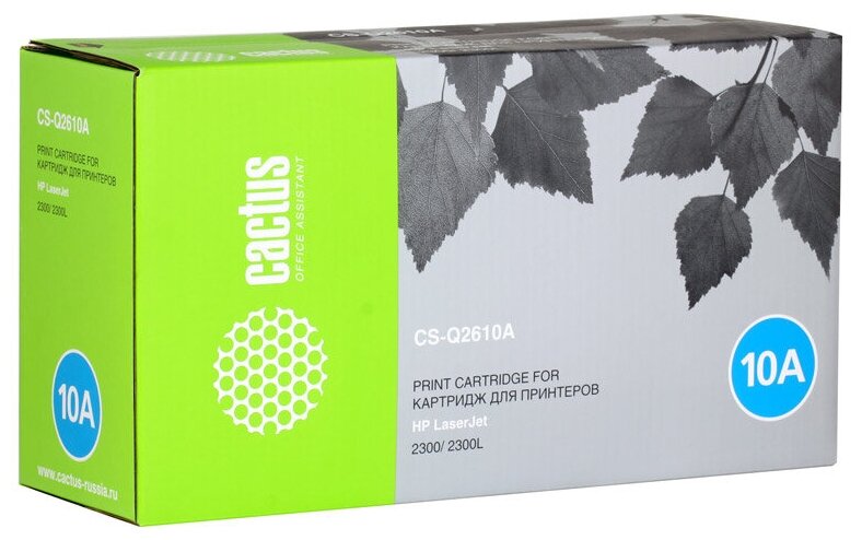 Картридж Cactus CS-Q2610A Q2610A черный