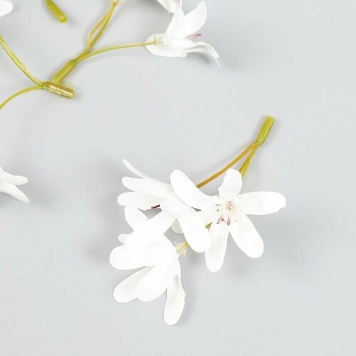 Цветы для декорирования Лилейник белый 8,5 см, 5 шт.