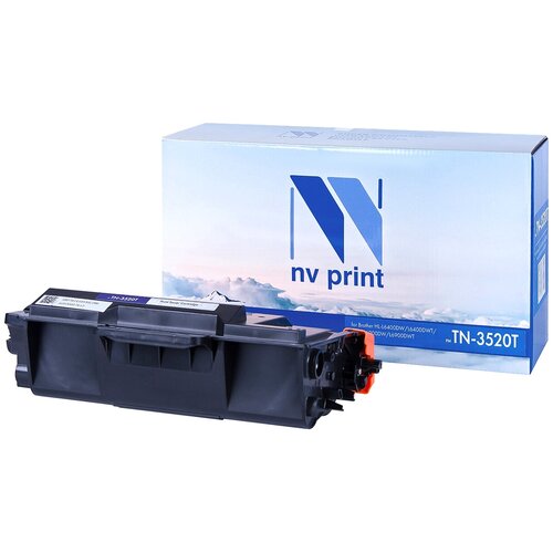 Картридж NV Print TN-3520T для Brother, 20000 стр, черный