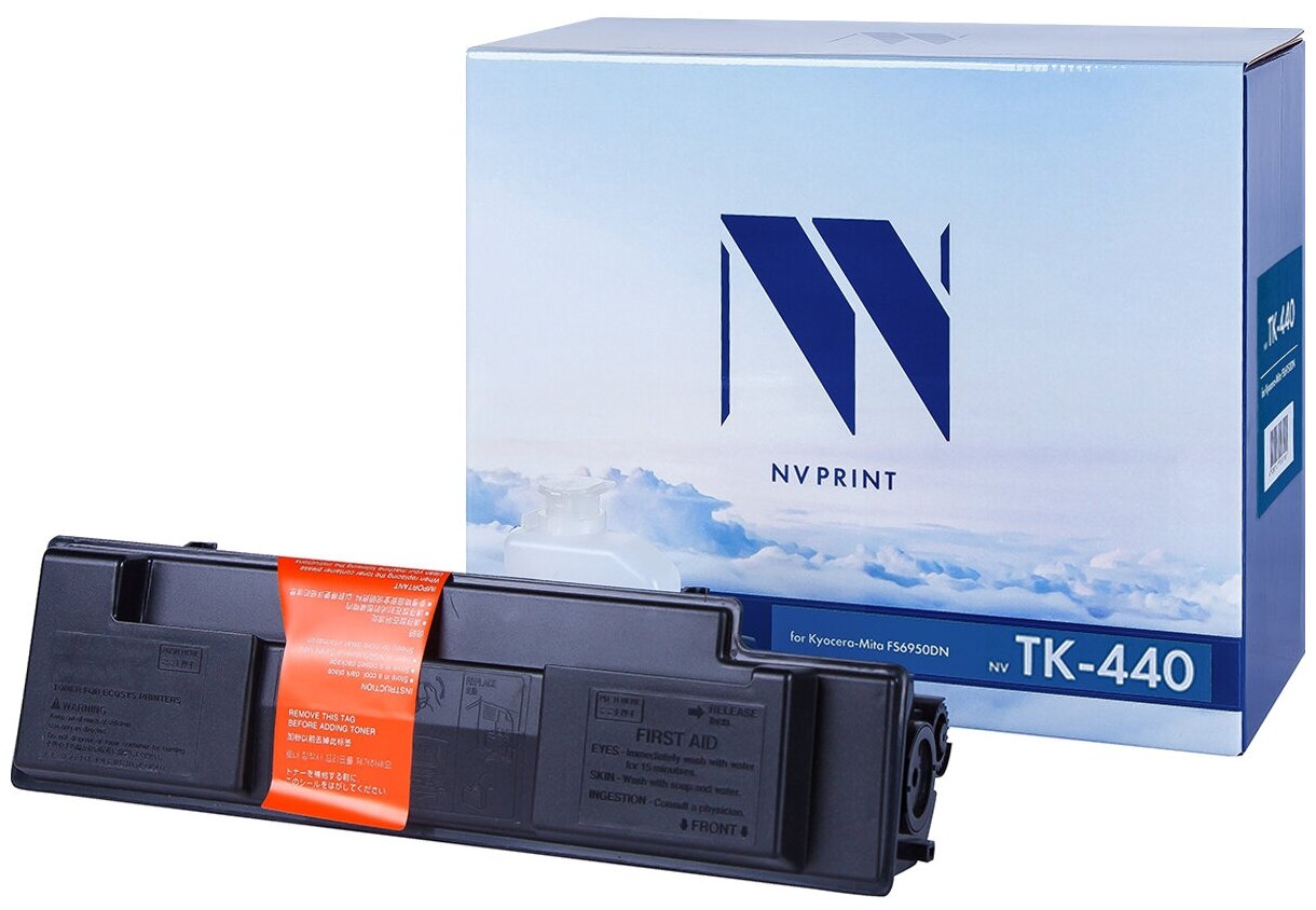 Картридж NV-print TK-440 Black черный совместимый для принтеров FS-6950DN