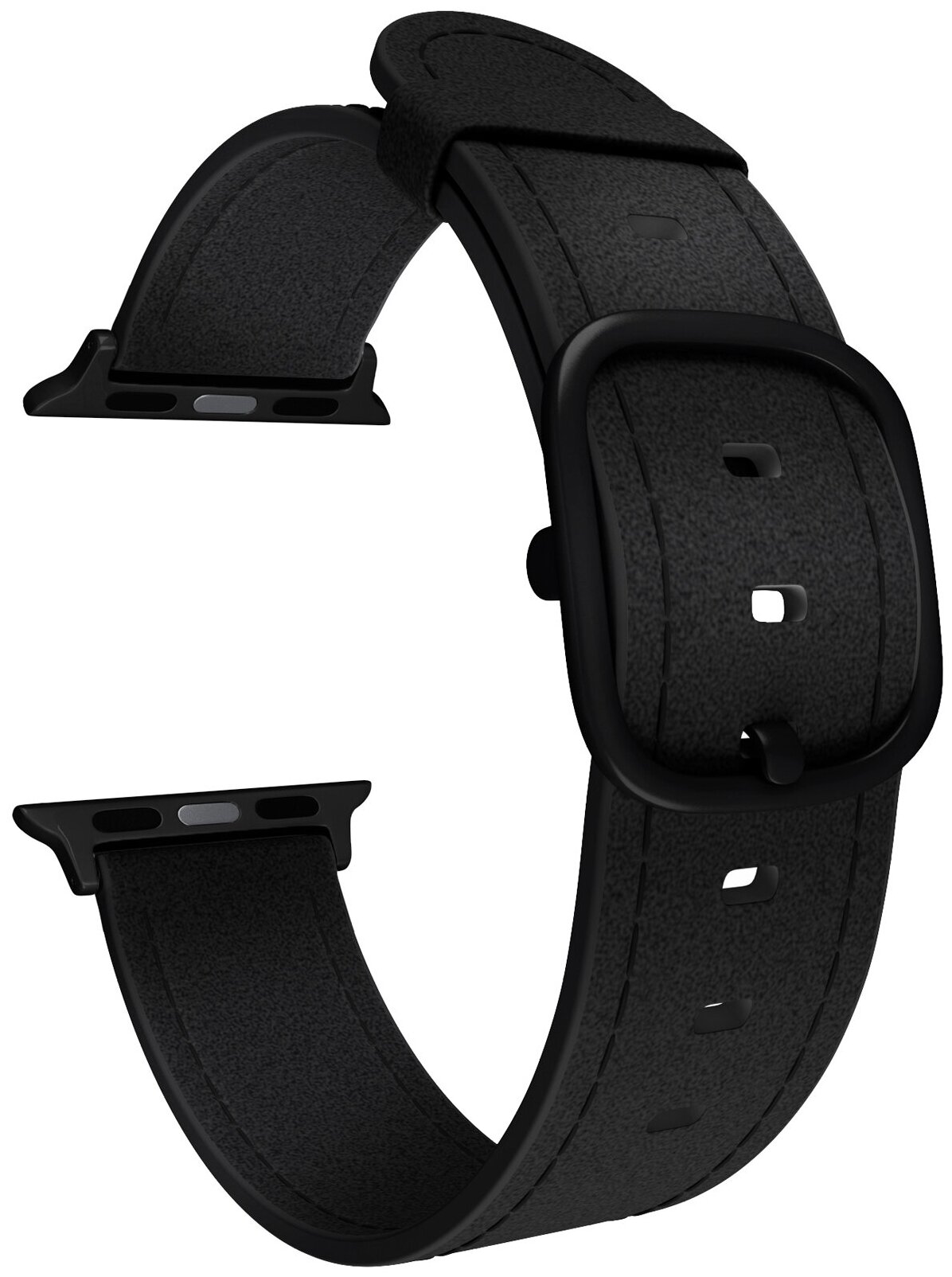 Lyambda Кожаный ремешок Minkar для Apple Watch 42/44/45 mm (DSP-03)