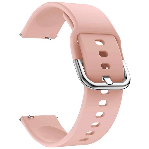 Lyambda Универсальный силиконовый ремешок Avior для часов 20 mm, pink bracelet y20 pro p8 p28 plus dt94 dt88 pro gw33 p22 gt20 dt36 dw11 watchband silicone strap 20mm