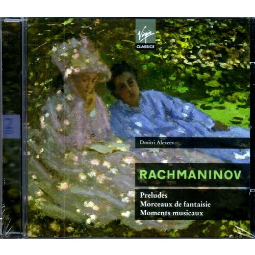 Rachmaninov-Preludes Morceaux de fantaisie Moments musicaux-Dimitri Alexeev < Virgin Records CD EC (Компакт-диск 2шт) rachmaninov preludes morceaux de fantaisie moments musicaux dimitri alexeev