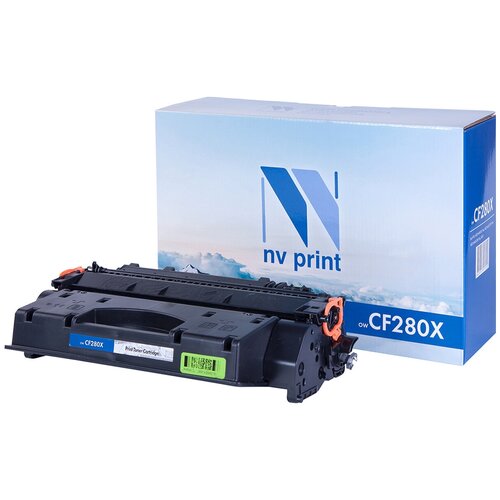 Картридж NV Print CF280X для HP, 6000 стр, черный картридж совм nv print cf280x 80x черный для hp lj pro 400 m401 pro 400 mfp m425 6900стр цена за штуку 176664