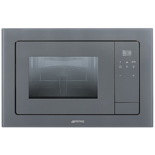 Микроволновая печь встраиваемая Smeg FMI120S1, серебристый