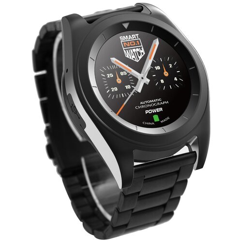 Умные часы NO1 G6 серебро ремешок сталь 118900₽