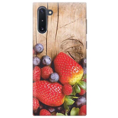 фото Ультратонкий силиконовый чехол-накладка для samsung galaxy note 10 с принтом gosso