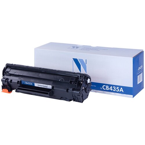 Картридж NV Print CB435A для HP, 1500 стр, черный картридж nv print cb435a 436 285 278 725 черный для лазерного принтера совместимый 3шт