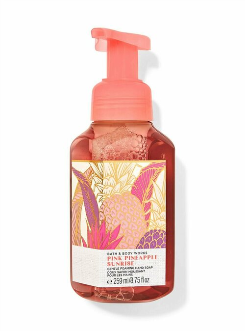 BATH AND BODY WORKS Пенное мыло для рук Pink Pineapple Sunrise