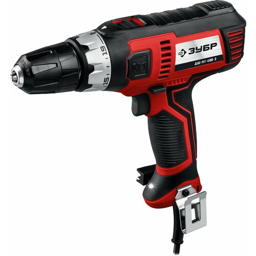 ЗУБР 400 Вт 40 Нм сетевая дрель-шуруповерт ДШ-М1-400-2 379000₽