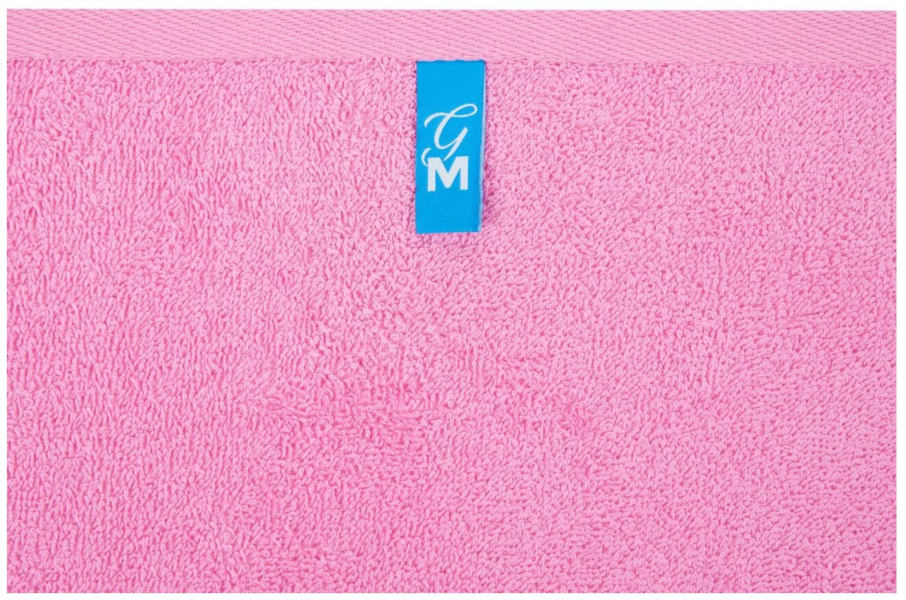Полотенце махровое, Розовый кристалл, 50х90, Guten Morgen - фотография № 2