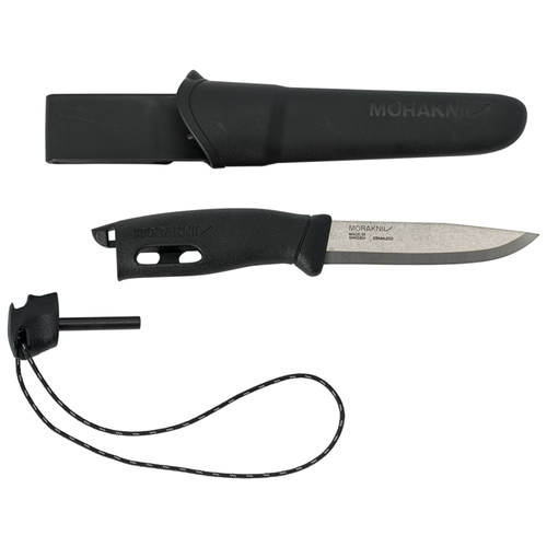 Нож фиксированный MORAKNIV Companion Spark черный нож фиксированный morakniv companion черный