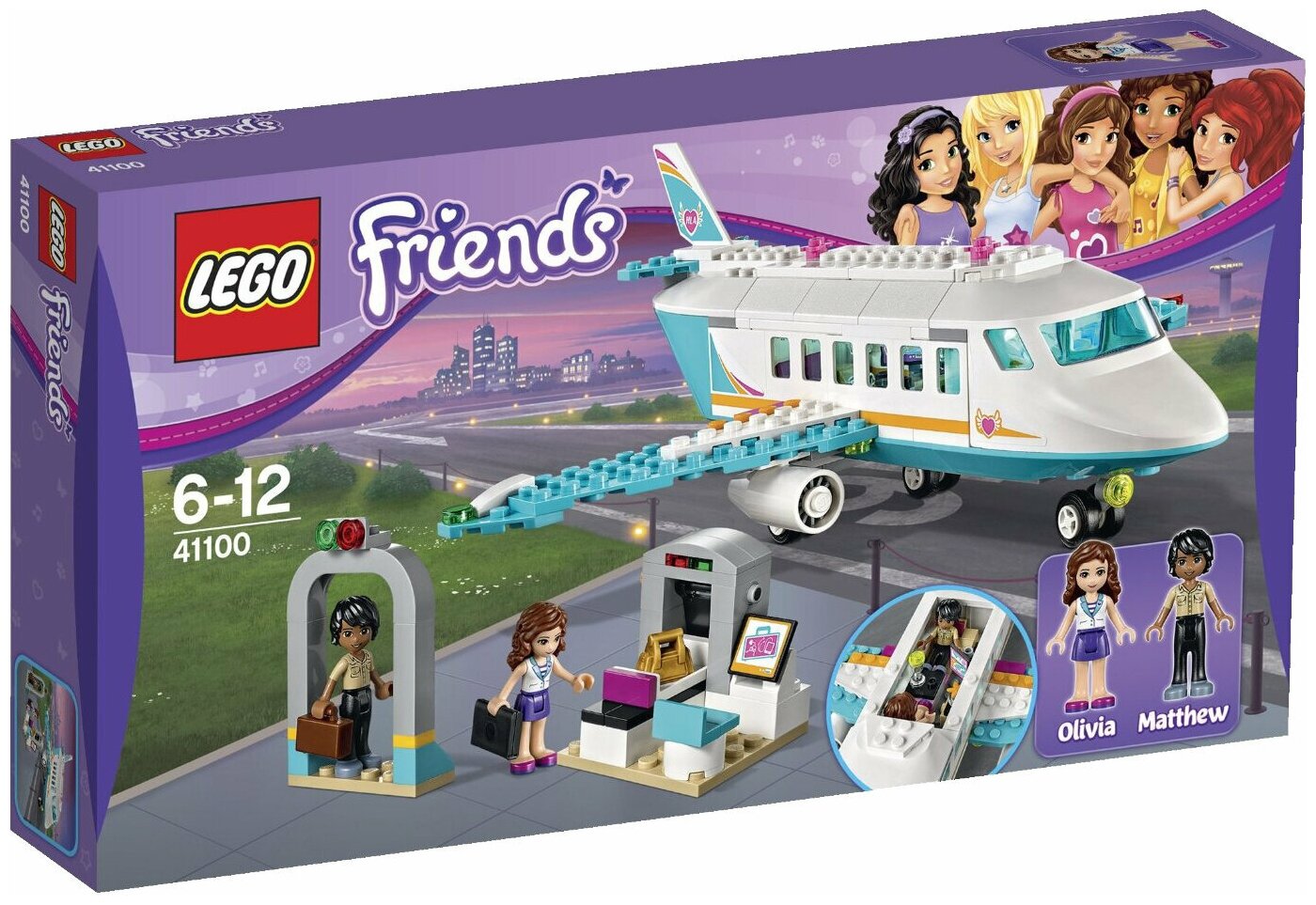 Конструктор LEGO Friends 41100 Частный самолет, 230 дет.