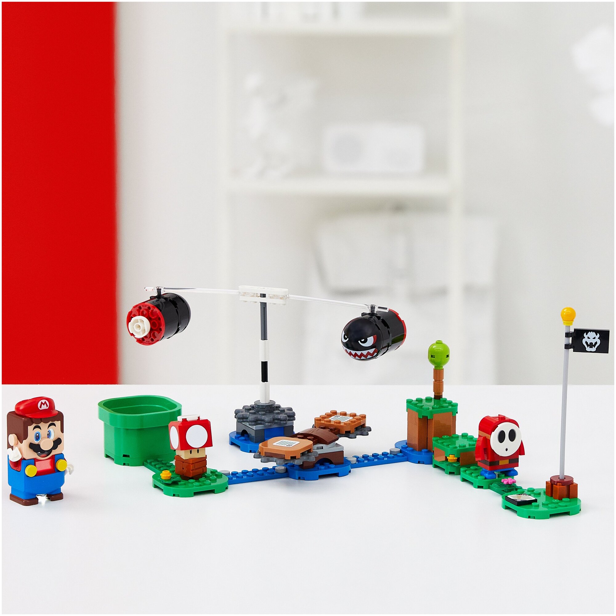 Конструктор LEGO Super Mario Огневой налет Билла-банзай - дополнительный набор, 132 детали (71366) - фото №10