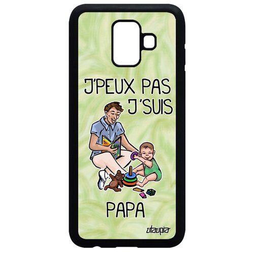 фото Чехол на мобильный samsung galaxy a6 2018, "не могу - стал папой!" отчим комикс utaupia