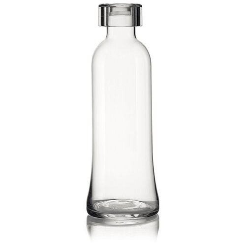 фото Бутылка для воды стеклянная 1 л прозрачная guzzini