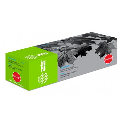 Cartridge toner Cactus CS-C045HC cyan (2200p.) for Canon LBP 611Cn/613Cdw/631Cn/633Cdw/635Cx