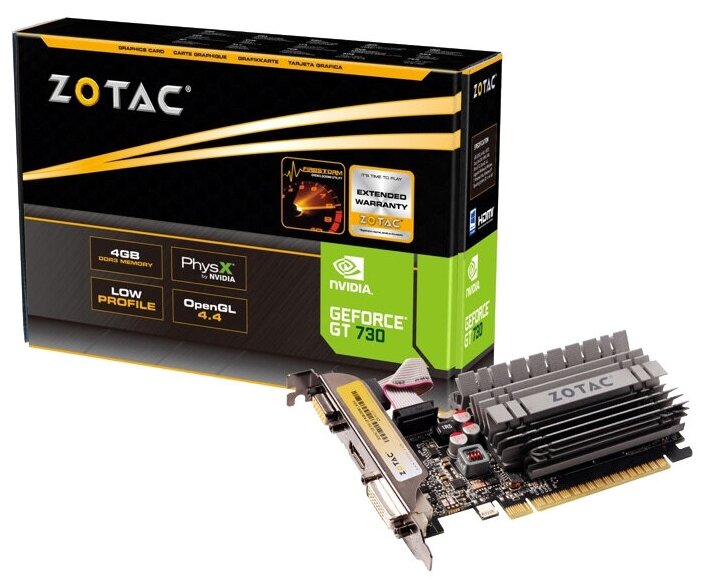 Видеокарта Zotac GeForce GT730