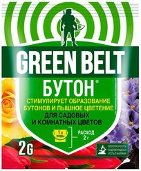 Удобрение Бутон-П, для цветов, органоминеральное, гранулы, 2 г, Green Belt